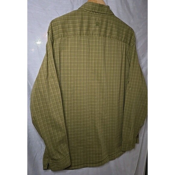 Duluth Untucked Trading Co Alaskan Hardgear, Mens XL Green Plaid Standard Fit - Picture 6 of 8